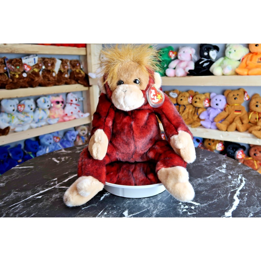 TY Beanie Buddy - Schweetheart the Orangutan | MWMT | Vintage | Rare